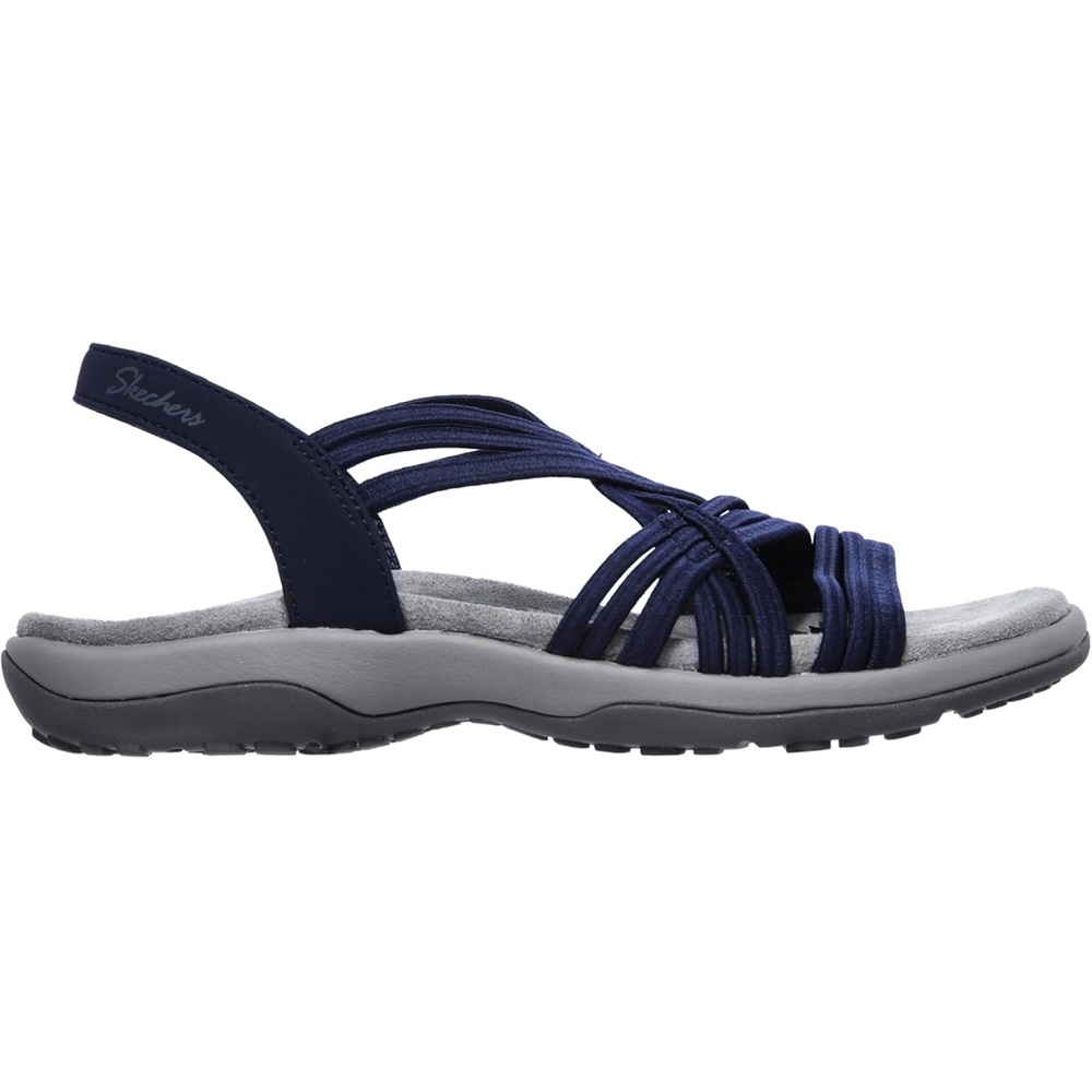 NWT Skechers Women's, Reggae Slim - Simply Stretch Sandals Size 7 Navy - Picture 7 of 15
